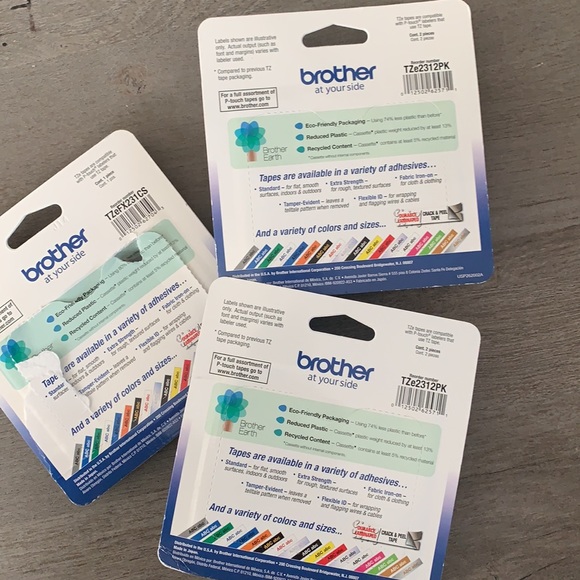 Brother Other Happy Labeling Brother P Touch Labeling Tape Bundle